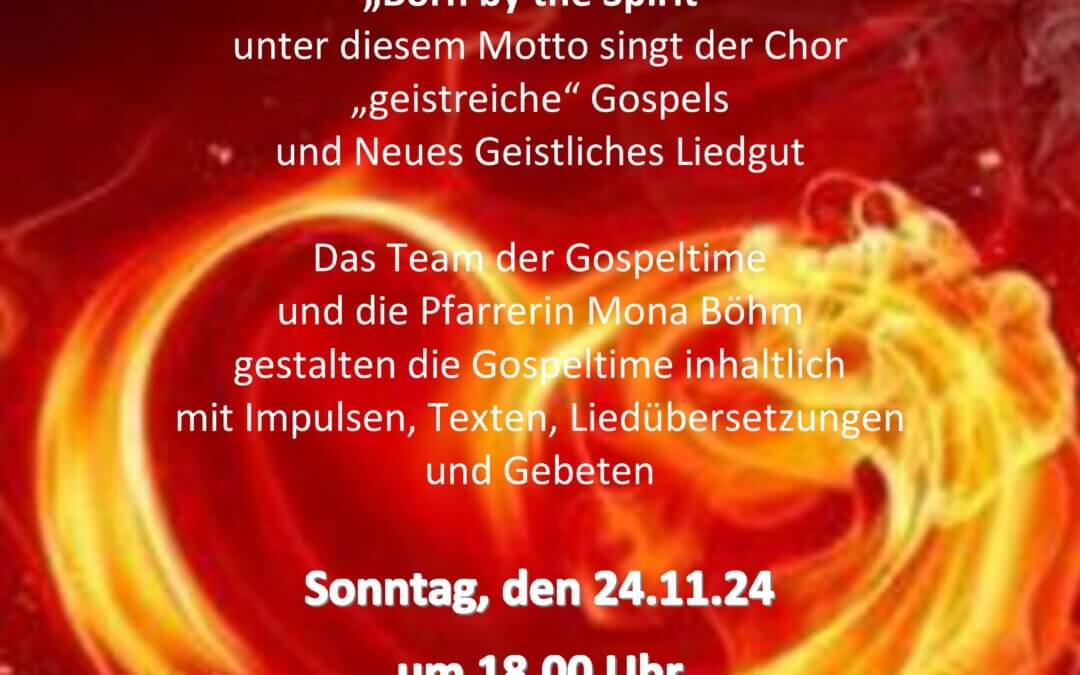 Gospeltime mit dem Chor Univocalis am 24.11.24