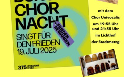 Augsburger Chornacht am 19.07.25